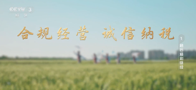 央视播发税收公益广告《合规经营 诚信纳税》