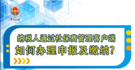 税费申报小课堂丨看懂就会！企业社保申报缴费“极简流程”来了